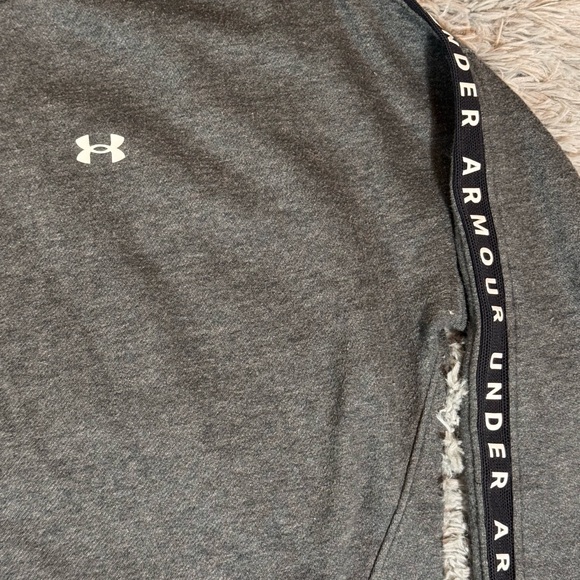 Under Armour Dark Gray Fleece Jacket - Picture 3 of 8